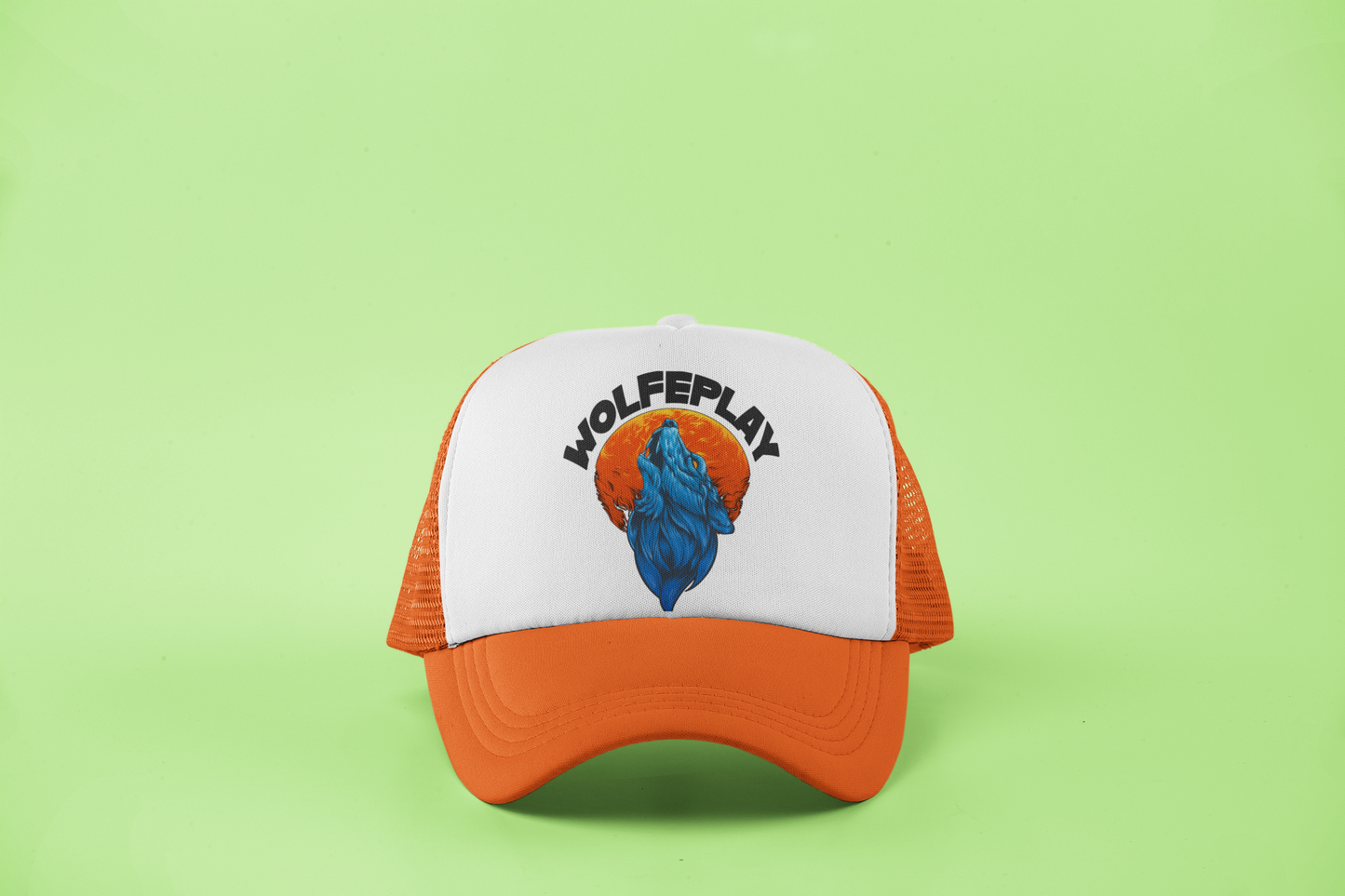 Moon snapback hat