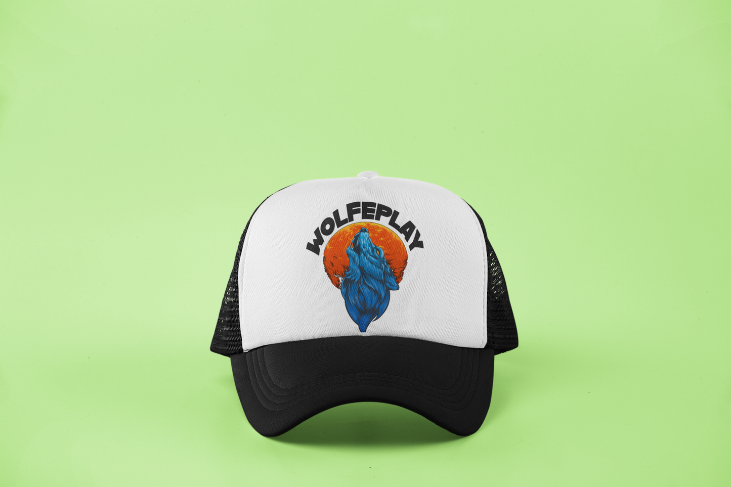 Moon snapback hat
