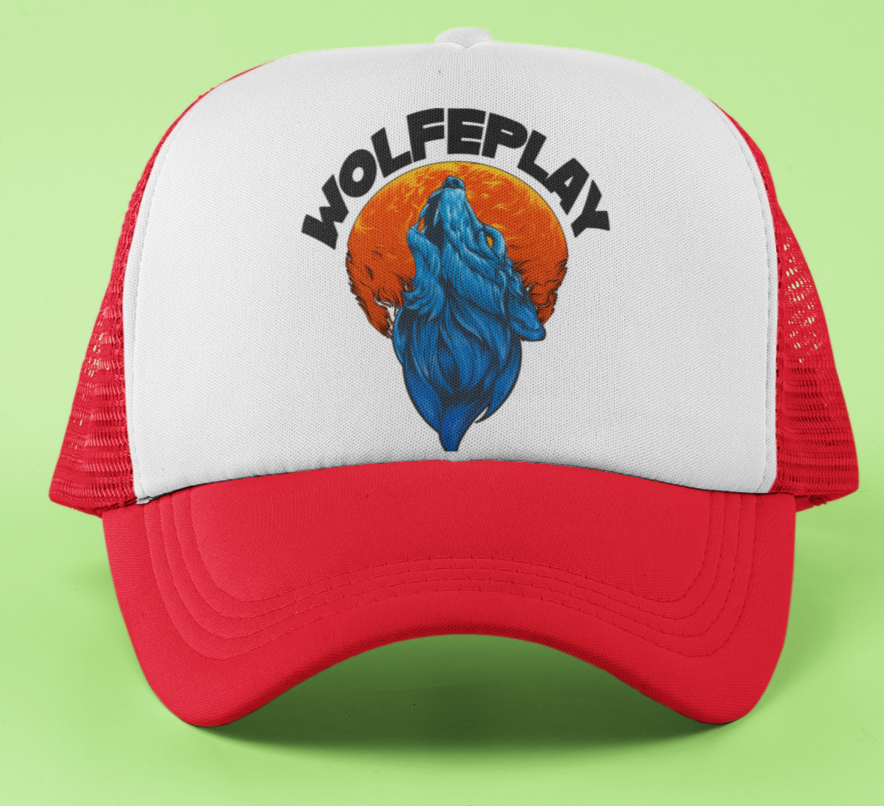 Moon snapback hat