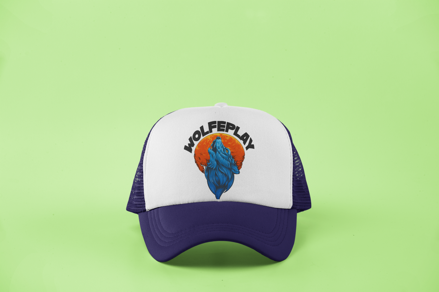 Moon snapback hat
