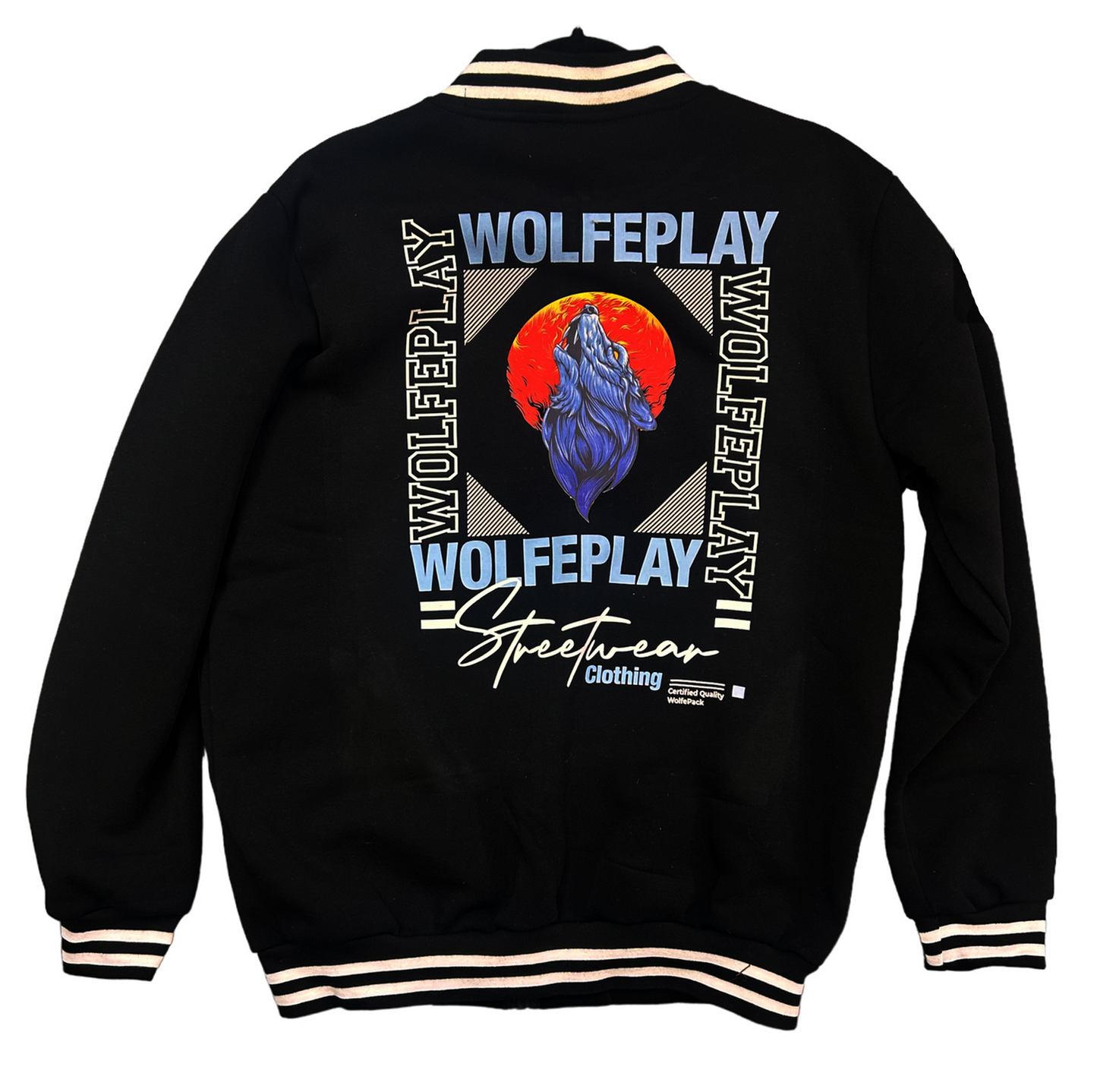Mens Wolfeplay Bomber jacket